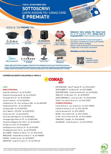 Volantino Conad City - Conad City - miPremio valido dal 04/11 al 02/12 - pagina 8