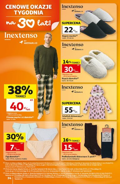 Gazetka Auchan - Auchan Hipermarket od 29.10. do 04.11. - strona 34