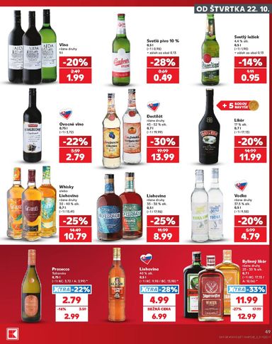 Leták Kaufland - Kaufland od 22.10. do 28.10. - strana 49