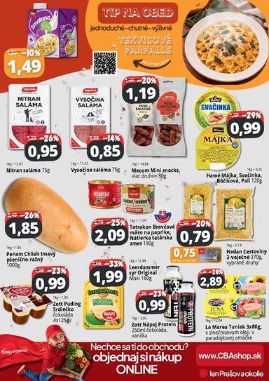 Leták CBA - CBA - Super ceny od 30.10. do 30.11. - strana 2