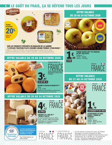 Catalogue E.Leclerc - E.Leclerc - Express valable dès le 20/10 au 31/10 - page 6