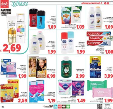 Volantino Eté - Eté valido dal 23/10 al 02/11 - pagina 22