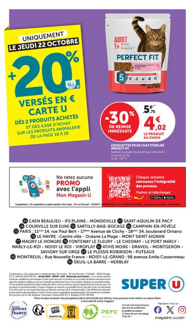 Catalogue Super U - Super U - Halloween à prix bas valable dès le 20/10 au 01/11 - page 28