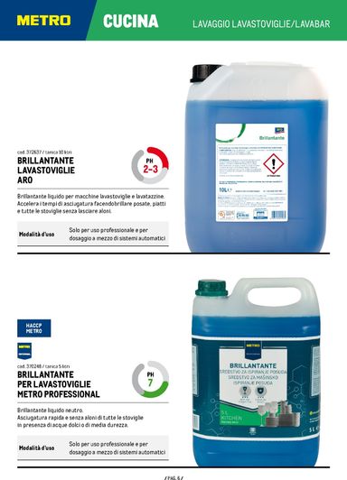 Volantino METRO - Metro - Catalogo Detergenza valido dal 04/06 al 04/06 - pagina 6