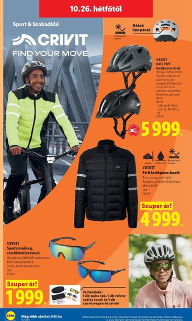 Akciós újság Lidl - Lidl - Nonfood érvényes 10.22.-tól 10.28.-ig - 26 oldal