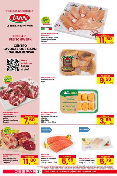 Volantino Despar - Despar valido dal 15/10 al 28/10 - pagina 2