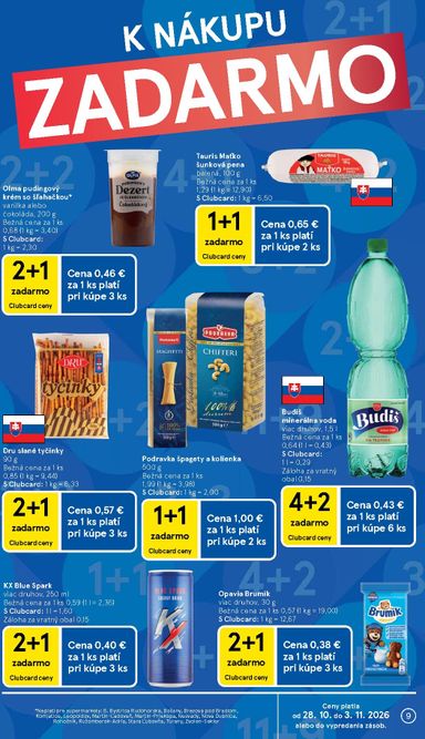 Leták Tesco - Tesco supermarket od 28.10. do 03.11. - strana 9