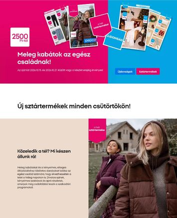 Akciós újság Pepco - Pepco érvényes 10.15.-tól 10.21.-ig - 1 oldal