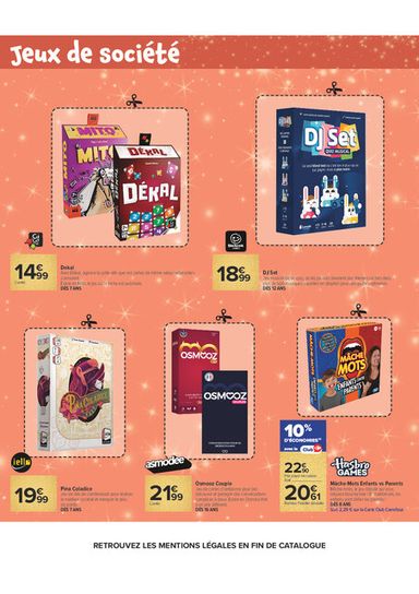 Catalogue Carrefour Market - Carrefour Market - Prêt à jouer avec nous? valable dès le 16/10 au 24/12 - page 47