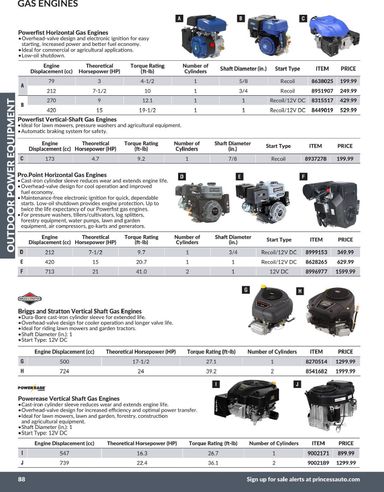 Flyer Princess Auto - Princess Auto - Outdoor Power Equipment valid since 04-21 until 12-31 - page 42