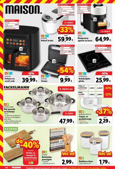 Katalog Plodine - Plodine vrijedi od 28.10. do 03.11. - stranica 48