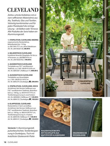 Prospekt Dehner - Dehner - Gartenmöbel Trends gültig ab 02.03. bis 31.10. - seite 18