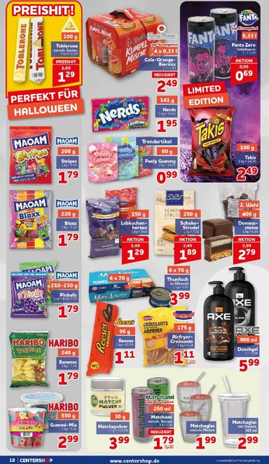 Prospekt Centershop - Centershop gültig ab 19.10. bis 24.10. - seite 18