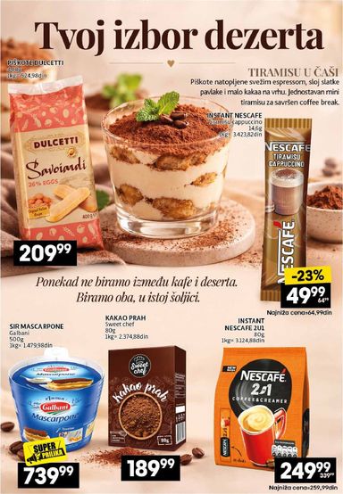 Katalog Idea - Idea - Specijal kafe od 26.10 do 22.11 - strana 26
