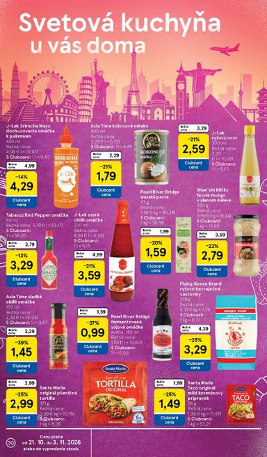 Leták Tesco - Tesco od 21.10. do 27.10. - strana 30
