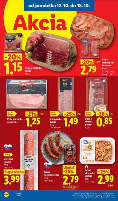 Leták Lidl - Lidl od 12.10. do 18.10. - strana 50