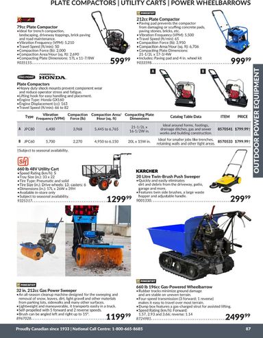 Flyer Princess Auto - Princess Auto - Outdoor Power Equipment valid since 04-21 until 12-31 - page 41