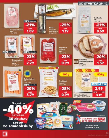Leták Kaufland - Kaufland od 29.10. do 04.11. - strana 35