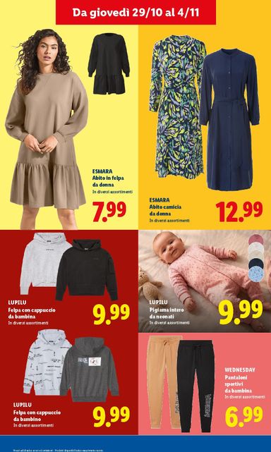 Volantino Lidl - Lidl - L' autunno che vale davvero. valido dal 29/10 al 04/11 - pagina 5