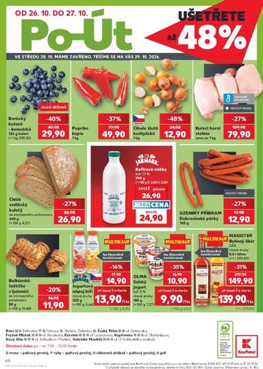 Leták Kaufland - Kaufland - Brno od 21.10. do 27.10. - strana 48