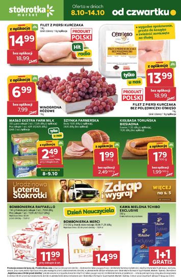 Gazetka Stokrotka - Stokrotka - Market od 08.10. do 14.10. - strona 1