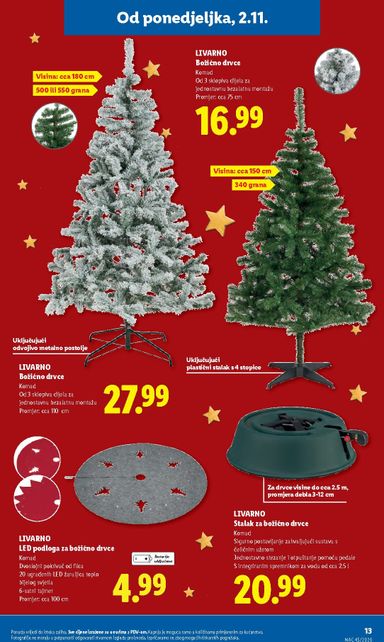 Katalog Lidl - Lidl - Otkrij čaroliju blagdana vrijedi od 02.11. do 31.12. - stranica 13