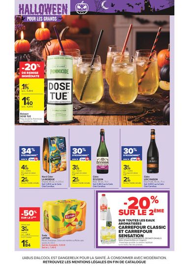 Catalogue Carrefour Market - Carrefour Market valable dès le 20/10 au 01/11 - page 22