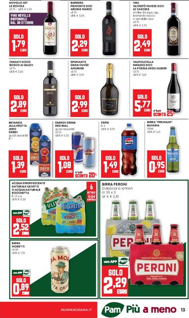 Volantino Pam - Pam valido dal 22/10 al 04/11 - pagina 13