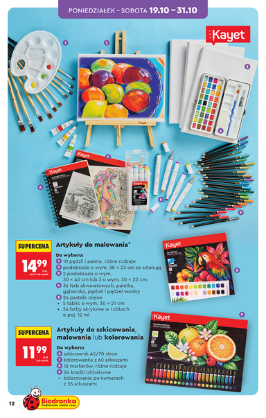 Gazetka Biedronka - Biedronka - Hity i inspiracje od 17.10. do 04.11. - strona 12