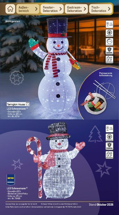 Prospekt METRO - Metro - Weihnachten gültig ab 01.10. bis 31.10. - seite 29