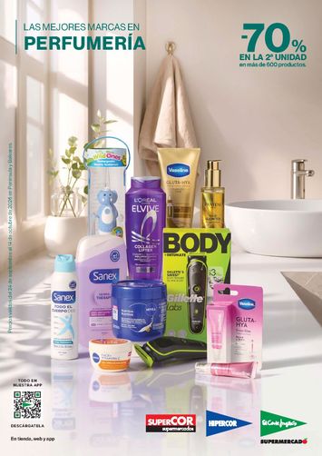Folleto Hipercor - Hipercor - Perfumería del 24/09 al 14/10 - página 1