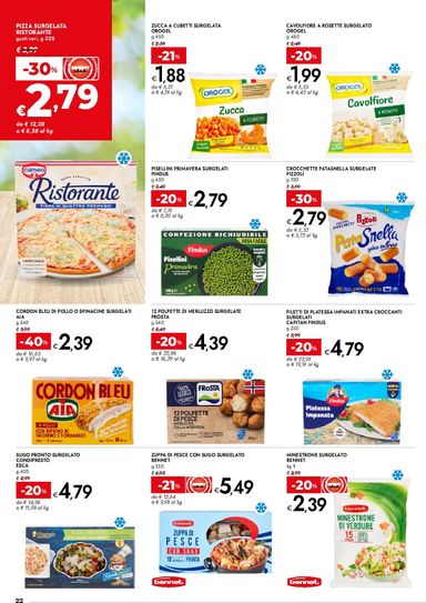 Volantino Bennet - Bennet - Sapori d’Italia valido dal 15/10 al 28/10 - pagina 22