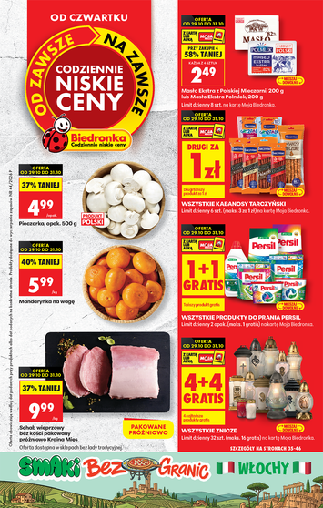 Gazetka Biedronka - Biedronka od 29.10. do 04.11. - strona 1