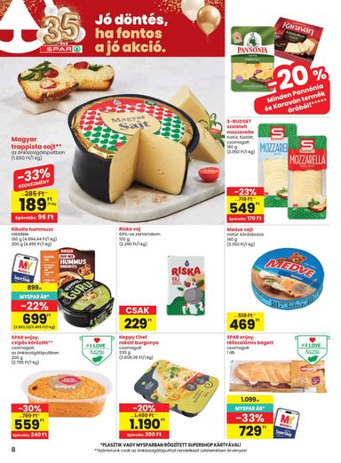 Akciós újság Spar - SPAR érvényes 10.22.-tól 10.28.-ig - 8 oldal