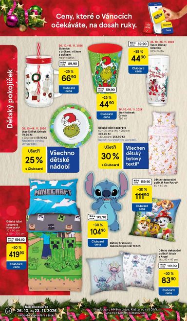 Leták Tesco - Tesco - Vánoční katalog hraček od 26.10. do 17.11. - strana 24