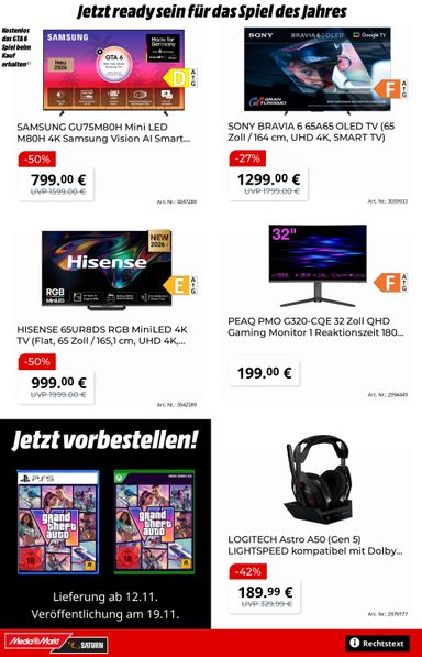 Prospekt MediaMarkt - MediaMarkt - Black Friday gültig ab 27.10. bis 13.11. - seite 17