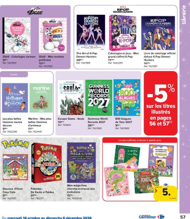 Folder Carrefour - Carrefour - Catalogue Jouets van 14/10 tot 06/12 - side 57