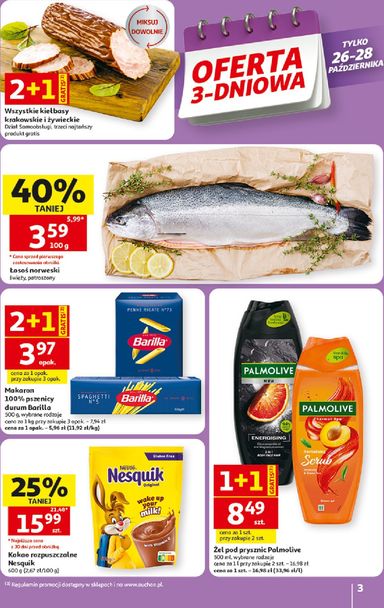 Gazetka Auchan - Hipermarket Auchan od 22.10. do 28.10. - strona 3