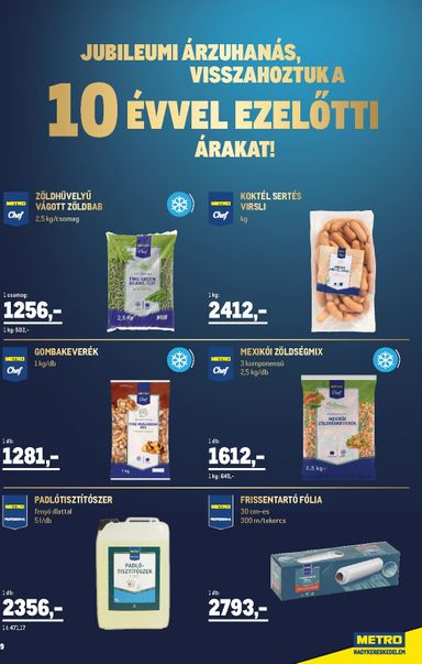 Akciós újság Metro - Metro érvényes 10.01.-tól 10.31.-ig - 9 oldal