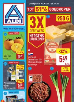ALDI folder van maandag 02-11