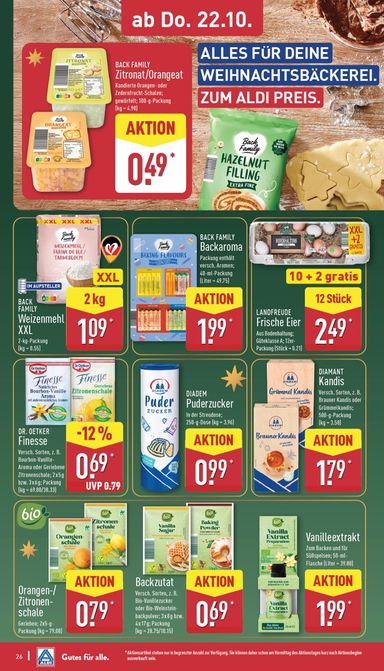 Prospekt ALDI Nord - ALDI NORD gültig ab 19.10. bis 24.10. - seite 26