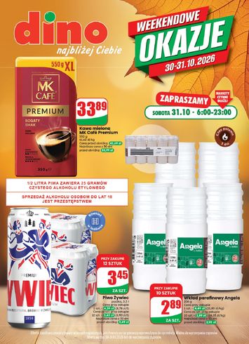 Gazetka Dino - Dino - Weekendowe okazje od 30.10. do 31.10. - strona 1