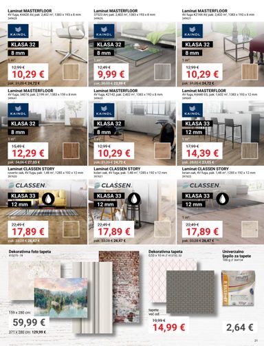 Katalog Pevex - Pevex vrijedi od 22.10. do 17.11. - stranica 21