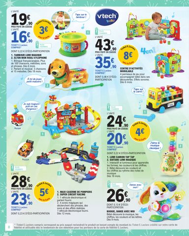 Catalogue E.Leclerc - E.Leclerc - Jouets de Noël valable dès le 20/10 au 05/12 - page 8