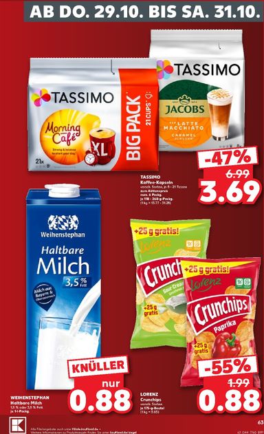 Folder Kaufland DE - Kaufland DE van 26-10 tot 31-10 - side 63