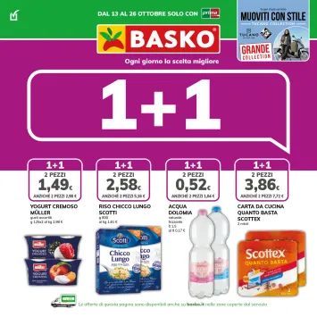 Volantino Basko - Basko valido dal 13/10 al 26/10 - pagina 1