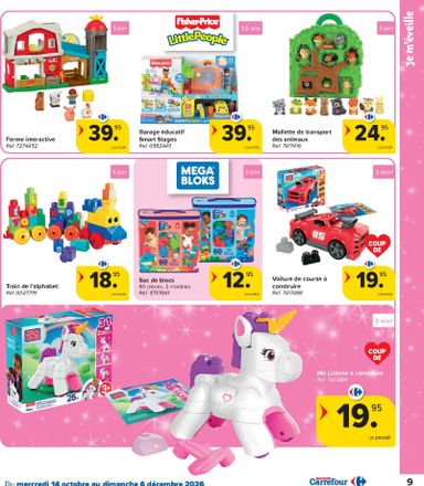 Folder Carrefour - Carrefour - Catalogue Jouets van 14/10 tot 06/12 - side 9