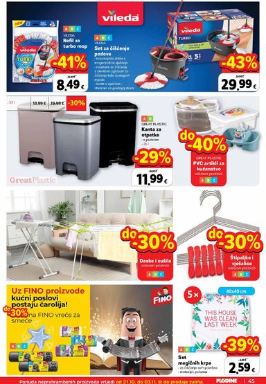 Katalog Plodine - Plodine vrijedi od 21.10. do 27.10. - stranica 45
