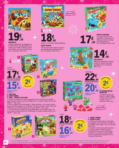 Catalogue E.Leclerc - E.Leclerc - Jouets de Noël valable dès le 20/10 au 05/12 - page 94
