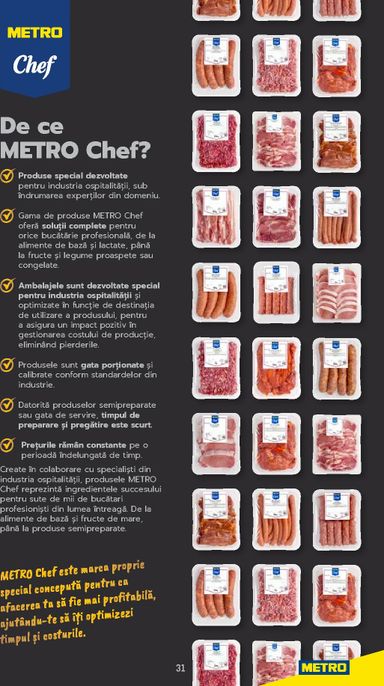 Catalogul Metro - Metro - Carne pentru Profesioniști de la 01.01. până la 31.12. - pagina 31
